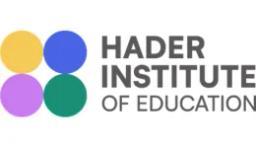 Hader Institute logo, 260x150 pixels
